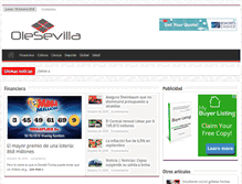 Tablet Screenshot of olesevilla.com